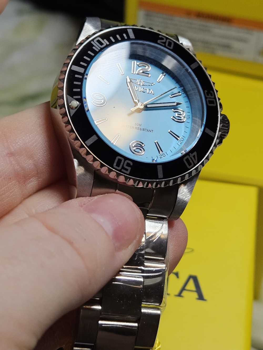 Invicta Specialty Rowan Stainless Steel with Turquoise Dial - Picture 6 of 16